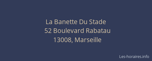 La Banette Du Stade