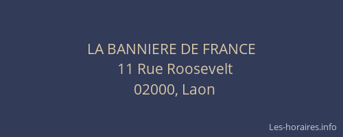 LA BANNIERE DE FRANCE