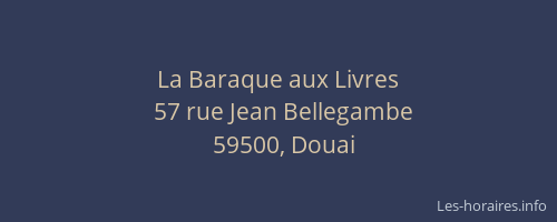 La Baraque aux Livres
