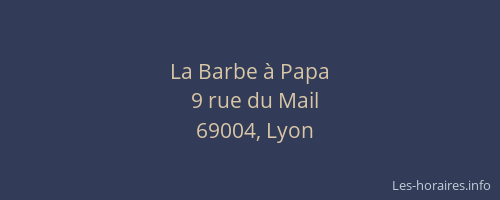 La Barbe à Papa