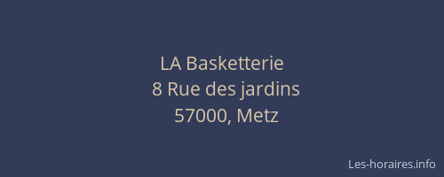 LA Basketterie