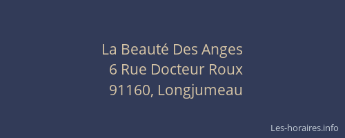 La Beauté Des Anges