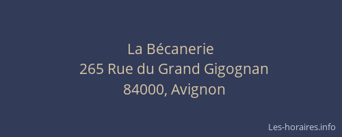 La Bécanerie