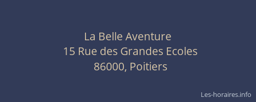 La Belle Aventure