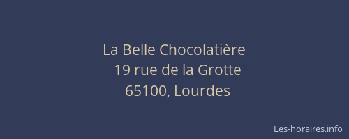 La Belle Chocolatière