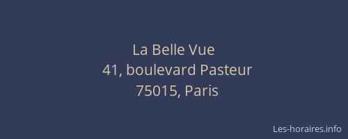 La Belle Vue