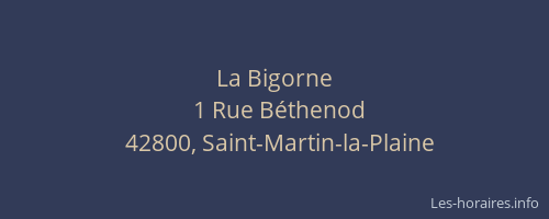 La Bigorne