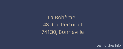 La Bohème