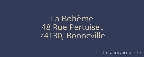 La Bohème