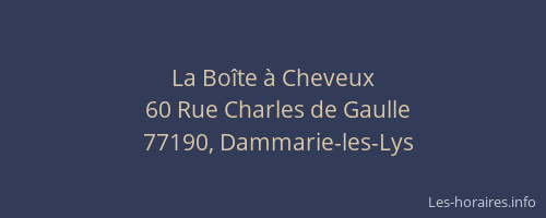 La Boîte à Cheveux