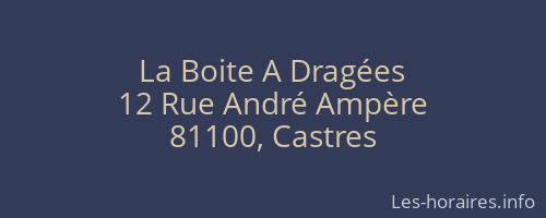 La Boite A Dragées