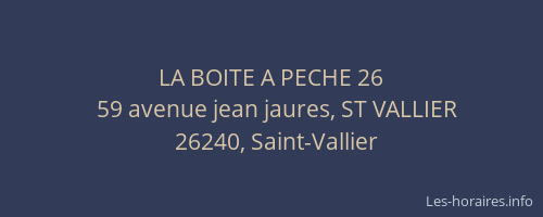 LA BOITE A PECHE 26