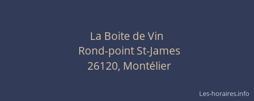 La Boite de Vin