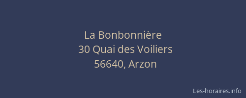La Bonbonni&egrave;re