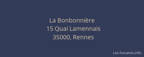 La Bonbonnière
