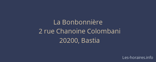 La Bonbonnière