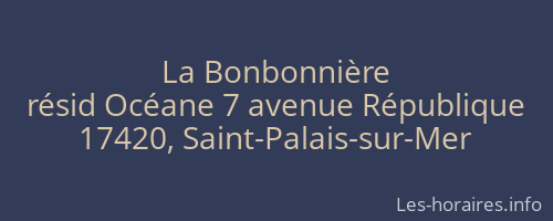 La Bonbonnière