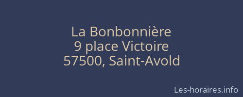 La Bonbonnière