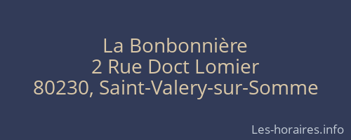 La Bonbonnière
