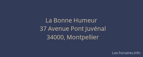 La Bonne Humeur