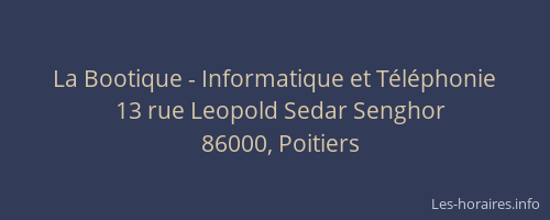 La Bootique - Informatique et Téléphonie