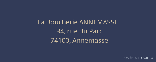La Boucherie ANNEMASSE