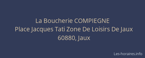 La Boucherie COMPIEGNE