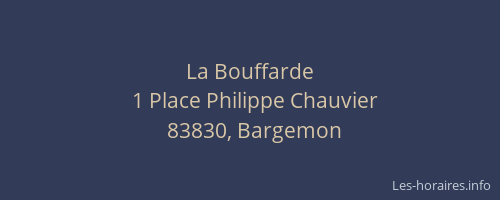 La Bouffarde