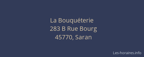 La Bouquéterie