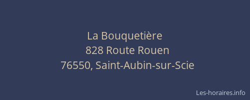 La Bouquetière
