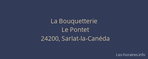 La Bouquetterie