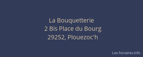 La Bouquetterie