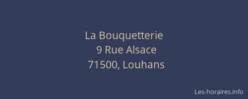 La Bouquetterie