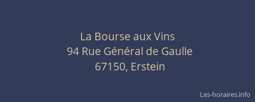 La Bourse aux Vins