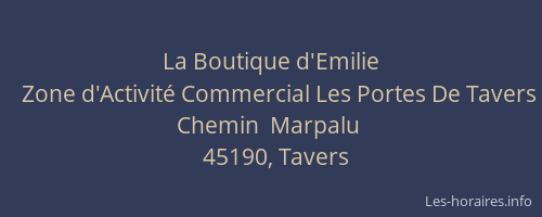 La Boutique d'Emilie