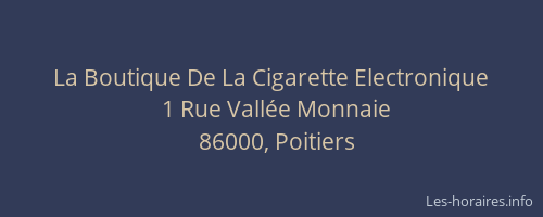 La Boutique De La Cigarette Electronique