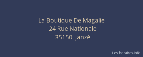 La Boutique De Magalie