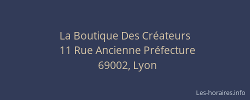 La Boutique Des Créateurs