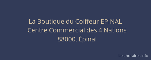 La Boutique du Coiffeur EPINAL