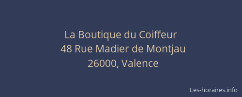 La Boutique du Coiffeur