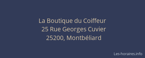 La Boutique du Coiffeur