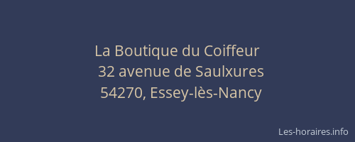 La Boutique du Coiffeur