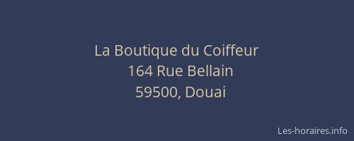 La Boutique du Coiffeur