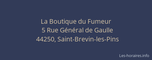 La Boutique du Fumeur