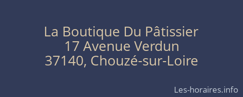 La Boutique Du Pâtissier