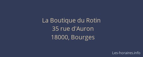 La Boutique du Rotin