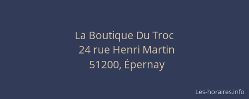 La Boutique Du Troc