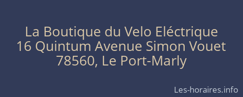 La Boutique du Velo Eléctrique