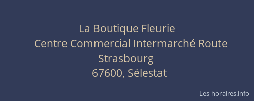 La Boutique Fleurie