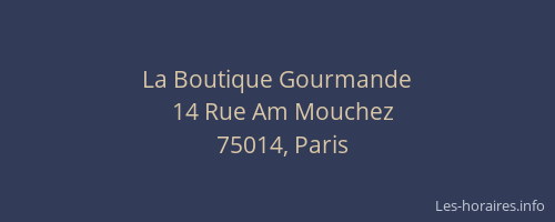 La Boutique Gourmande